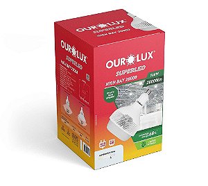Luminária Superled Highbay V2 160W bivolt 6500K E40 20.000 lúmens.