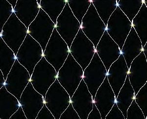 Rede de Natal sequencial com 320 LEDS colorido 8 funções 2,4m x 1,8m 127V.