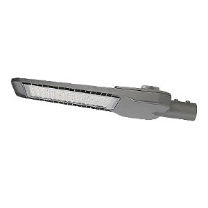 Luminária Pública LED 200W IP66 bivolt 4000K base rele com INMETRO.