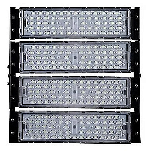 Refletor Industrial holofote modular LED 200W 4000K branco neutro IP67.