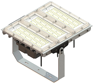 Refletor profissional LED Osram industrial 150W 18000lm IP66 bivolt.
