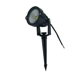 Espeto de Jardim LED COB Vermelho 7W IP67 bivolt.