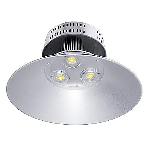 Luminária High Bay LED COB 150W 6500K bivolt.