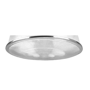 Luminária acessório lente moldada de acrílico com aro 22 polegadas.