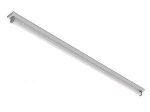 Luminária de sobrepor simples para 1 lâmpada 18/20W 120cm.