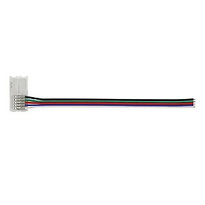 Conector 5 fios para fita LED RGBW 12W/M.