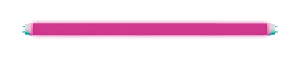 Lâmpada LED tubular Rosa 9W bivolt 60cm.