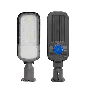 Luminária pública LED Metrópole G2 150W 5000K 25500 lúmens autovolt pescoço 62mm com INMETRO.