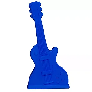 Luminária Guitarra 52x24x10,5cm Polietileno Azul.
