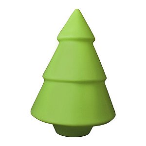 Luminária Árvore de Natal Ø30x46cm Polietileno Verde.