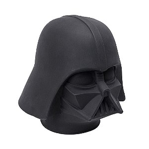 Luminária Darth Vader 28x30x26cm Polietileno Preto.