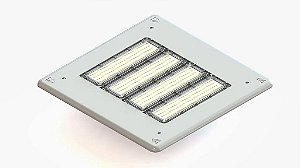 Luminária posto de combustível 400w LED Osram 36000lm IP66 bivolt.