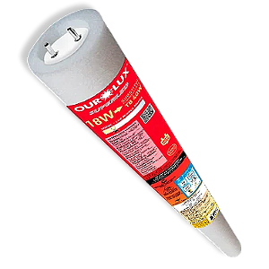 Lâmpada Superled Tubular T5 18W sem Driver bivolt 3000K.