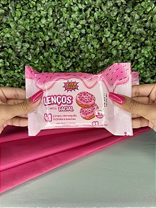 Lenço de Limpeza Facial Donuts Super Poderes