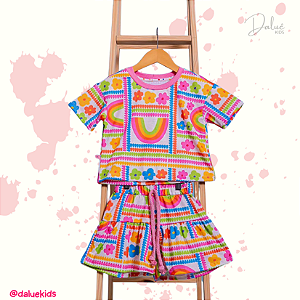 CONJUNTO FLORIDO COLORS