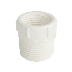 Bucha de redução pvc roscável 1" X 1/2" plastilit