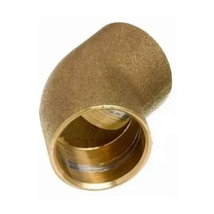 Joelho latão 45° X 22 mm