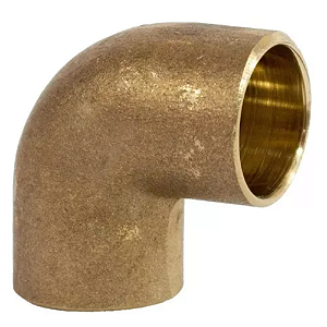 Joelho latão 90° X 22 mm