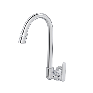 Torneira de parede bica móvel para cozinha flex plus deca
