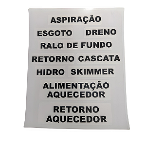 Adesivo p/ casa de maquinas (piscina)