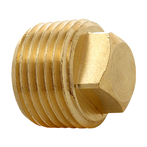 Plug latão 1 1/4"