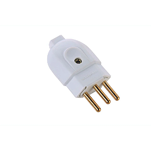 Plug macho 2P + T 10a tramontina