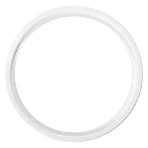 Porta grelha redondo branco 15 cm astra