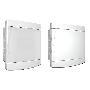 Quadro de distribuição embutir 3 a 4 disj tigre