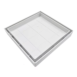 Ralo invisível 15 X 15 cm branco vertex