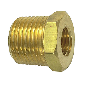 Redução roscável latão 3/4 X 1"