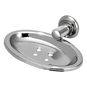 Saboneteira de parede cromado inox/alumínio start kimetais