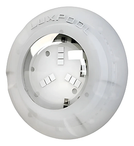 KIT COM 2 REFLETORES 6W RGB POLICARBONATO LUXPOOL