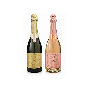 Kit Espumantes Brut E Brut Rosé Mayos Refrescante - 750ml