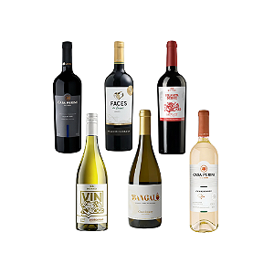 Kit Seleção Bangalô Merlot e Chardonnay