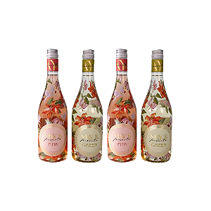 Kit Frisante Mayos Pink e Green 750ml - 4 Garrafas