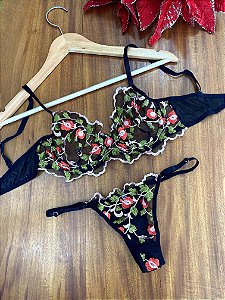 CONJUNTO SALLES LILI BORDADO