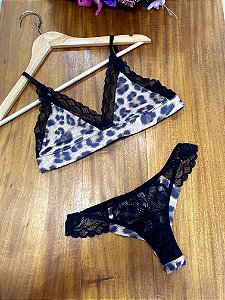 CONJUNTO LIGANETE ONÇA
