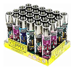 Isqueiro Clipper Samurai / Tubarão