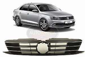 Grade do Radiador Vw Jetta 2015 2016 2017 2018 Friso Cromado