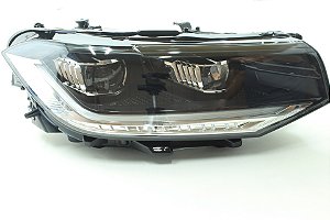 Farol Direito Original Vw Tcross 2019 2020 Com Detalhe