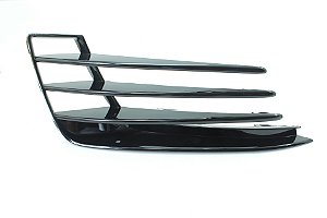 Moldura Farol Milha L.d Vw Golf Gti 2014/2017 Black Piano
