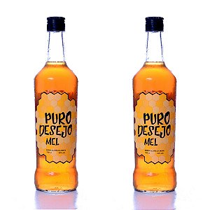 Combo 2 Garrafas Bebida Alcóolica Mista Puro Desejo - Mel
