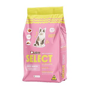 QUATREE SELECT GATO ADULTO SALMÃO E ARROZ 3KG