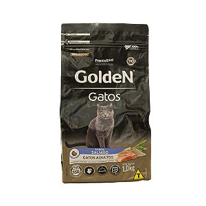 Ração Golden Gatos Adultos Salmão 1kg – Saúde Urinária e Alta Palatabilidade