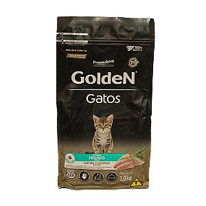 Ração Golden Gatos Filhotes Frango 1kg – Crescimento Saudável com DHA