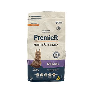 Ração PremieR Nutrição Clínica Renal Gatos Adultos 1,5kg – Suporte aos Rins