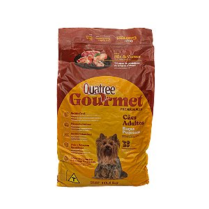 Ração Quatree Gourmet Cães Adultos Raças Pequenas 10,1kg – Sabor Frango, Carne e Peixe