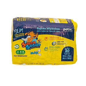 Super Secão Max Slim Tapete Higiênico 60×90cm – 30 Unidades | Ultra Absorvente