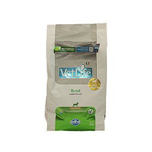 Farmina Vet Life Canine Renal Mini 2kg | Ração Terapêutica para Cães Renais
