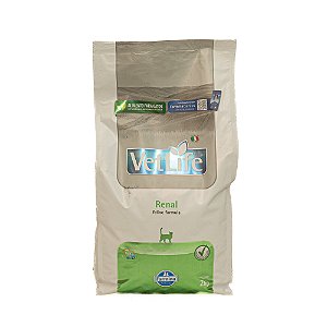 Farmina Vet Life Natural Renal Gatos Adultos 2kg | Ração Terapêutica Renal